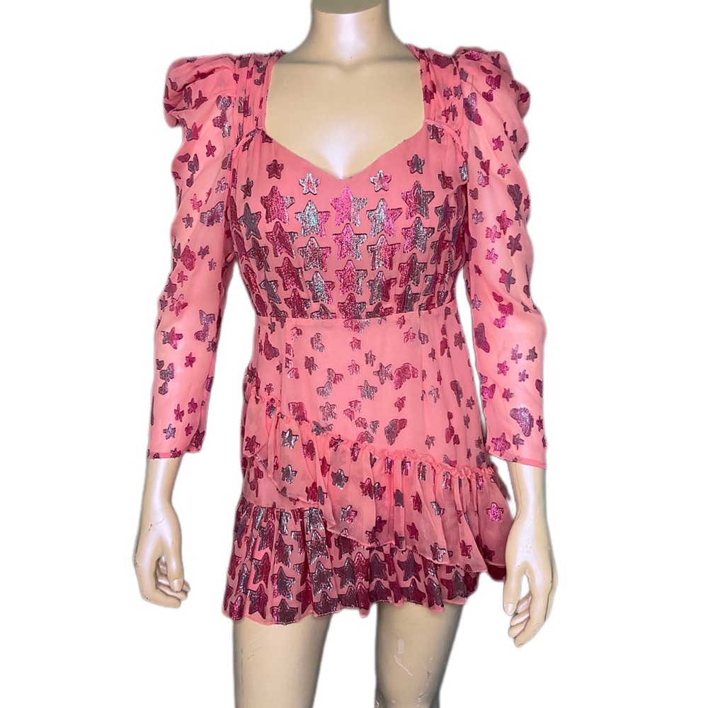 LoveShackFancy Caden Dress Millineal Pink